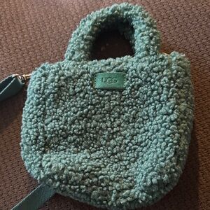 UGG Teal Sherpa Mini Bag